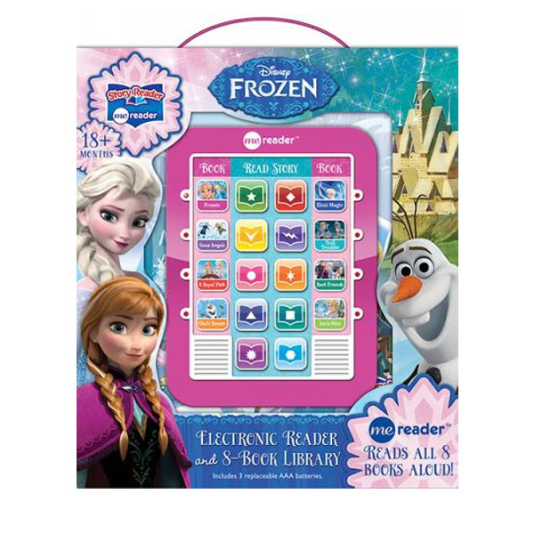 [�ĺ�:A��(�ڽ��� ������)]Disney Frozen : Electronic Me Reader and 8 Book Set