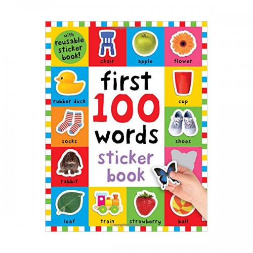 [ĺ:B]First 100 Words Sticker Book