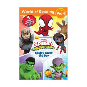 [�ĺ�:B��]World of Reading Pre 1 : Spidey Saves the Day : Spidey and His Amazing Friends