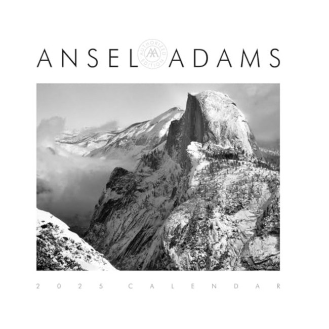 Ansel Adams 2025 Wall Calendar