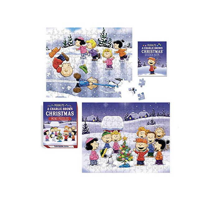 Peanuts: A Charlie Brown Christmas Mini Puzzles