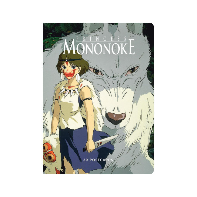Studio Ghibli�� Princess Mononoke: 30 Postcards