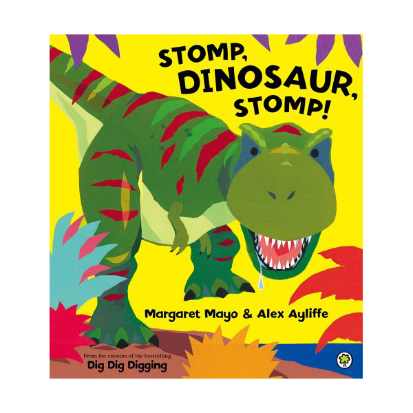 [Ư] Stomp, Dinosaur, Stomp! (Paperback, )