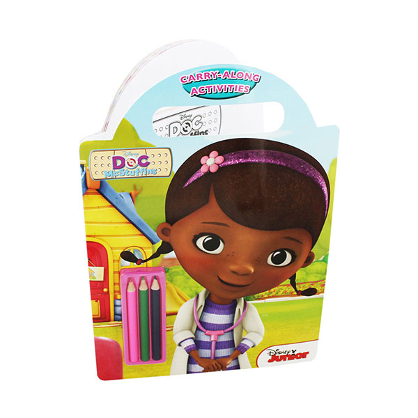 Disney Doc McStuffins Carry-along Activities with pencils