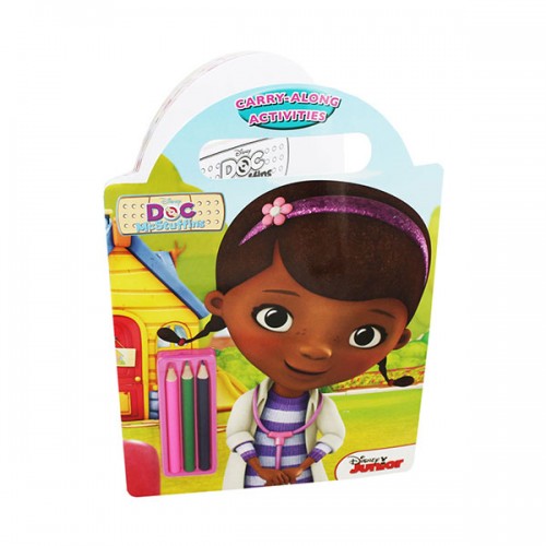 Disney Doc McStuffins Carry-along Activities with pencils