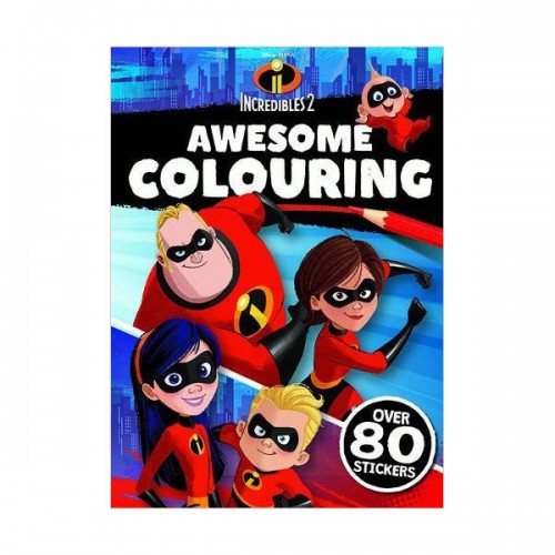[Ư] INCREDIBLES 2: Awesome Colouring (Paperback, )