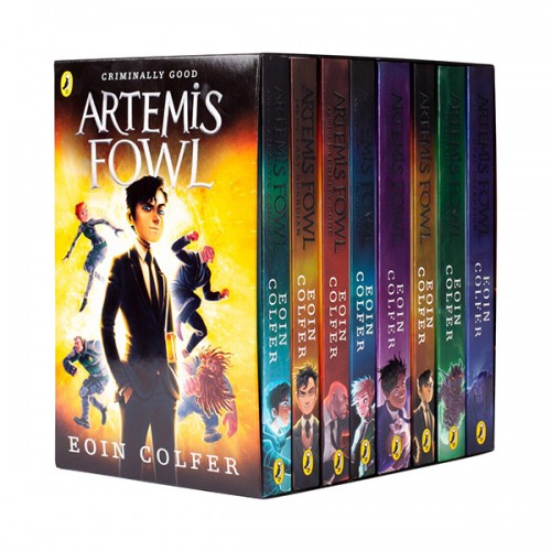 [ƯƮ] Artemis Fowl #01-8 Books Box Set (Paperback, ) (CD)