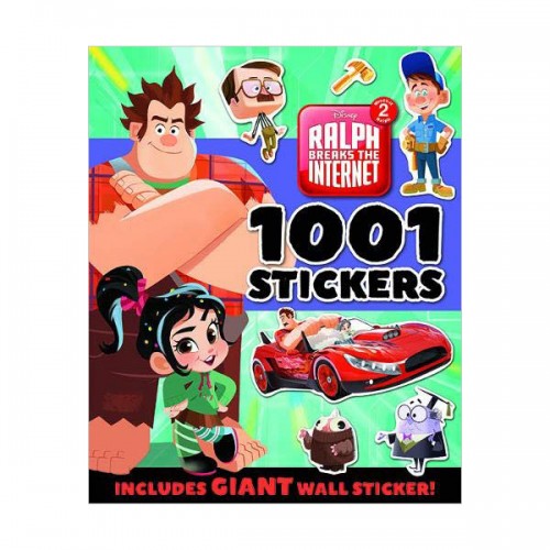 [Ư] Disney - Wreck It Ralph 2 : 1001 Stickers (Paperback, )