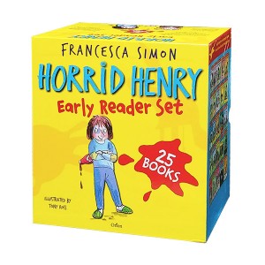 Horrid Henry Early Reader 25 Books Collection Box Set