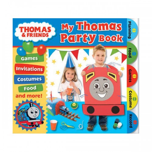 [Ư] Thomas & Friends : My Thomas Party Book (Spiral-bound, )