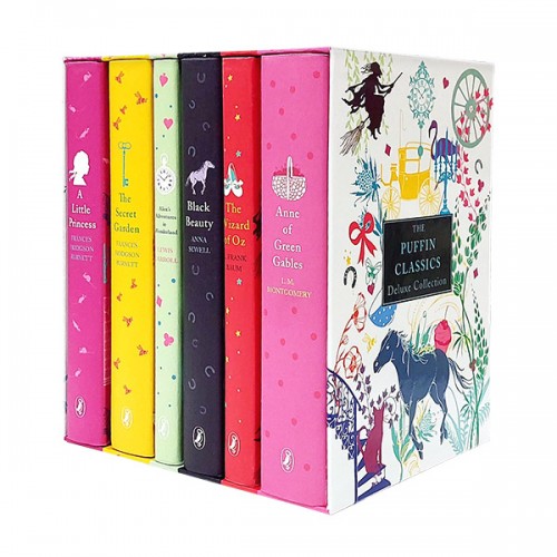 [ƯƮ] Puffin Classics Deluxe Collection - 6 Book Set (Hardcover, ) (CD)