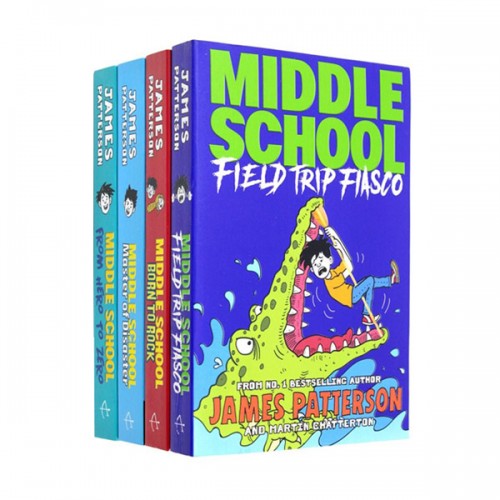 [ƯƮ] Middle School 4 Book Set (Paperback, )(CD)