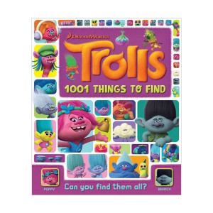 [Ư] DreamWorks Trolls : 1001 Things to Find (Hardcover, )