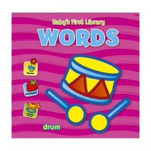 [Ư] Baby's First Library - Words (Board book)