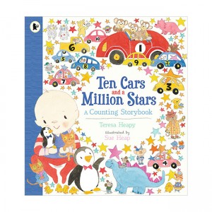 [Ư] Ten Cars and a Million Stars: A Counting Storybook (Paperback, UK)