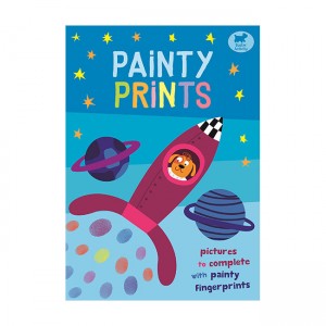 [Ư] Painty Prints: Pictures to Complete with Painty Fingerprints (Paperback, UK)