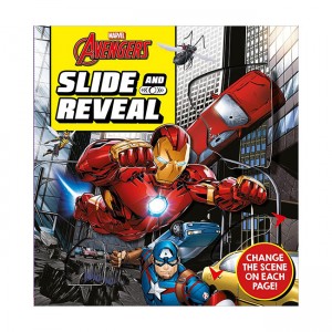 [Ư] Marvel Avengers: Slide and Reveal  (Board book, UK)