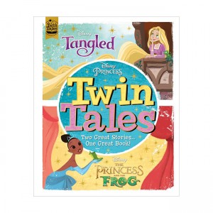[Ư] Disney Princess: Twin Tales (Hardcover, UK)