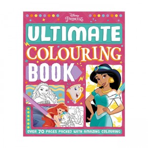 [Ư] Disney Princess: The Ultimate Colouring Book (Paperback, UK)