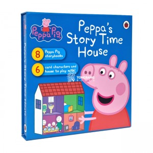  [ƯƮ] Peppa's Storytime House 8 Books Set (Boardbook, UK)(CD) 