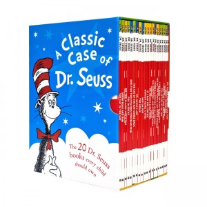 Dr. Seuss a Classic Case Series 20 Books Box Set