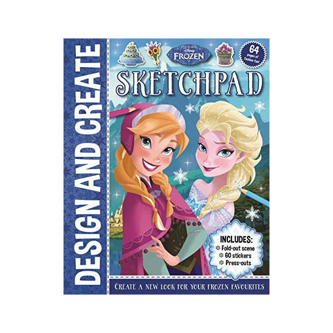 Disney Frozen Design And Create Sketchpad