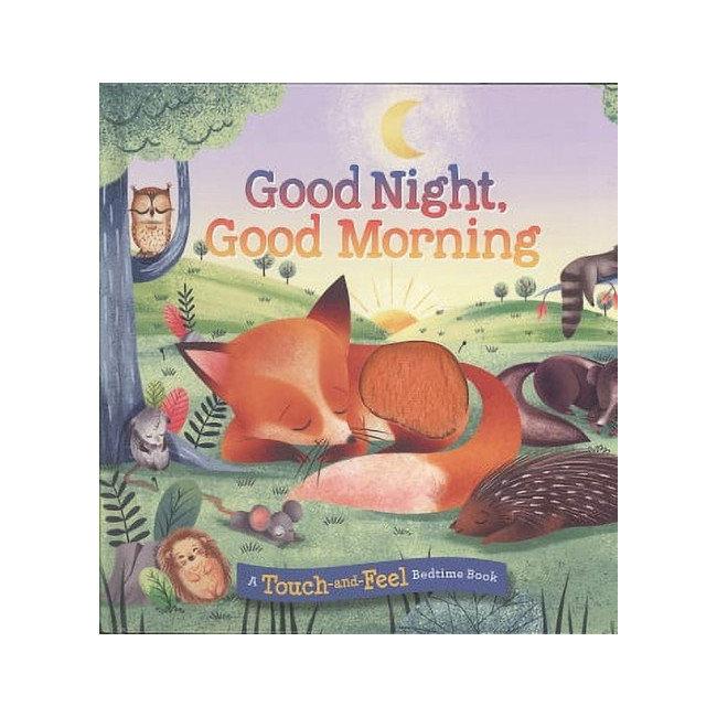 Good Night, Good Morning: A Touch-and-Feel Bedtime Book
