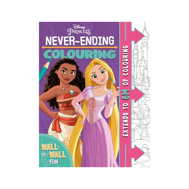 Disney Princess: Never-Ending Colouring