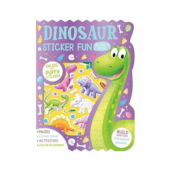 Dinosaur Sticker Fun (Funtastic Activity Book)