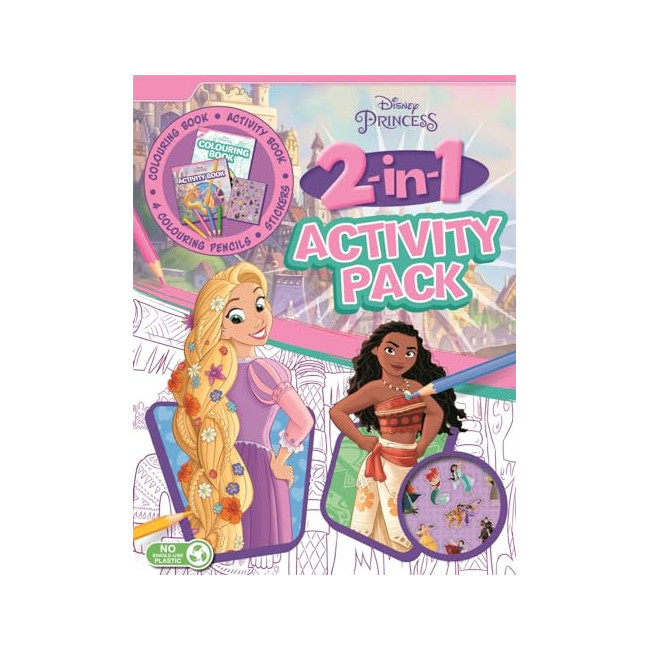 Disney Princess: 2-In-1 Activity Pack