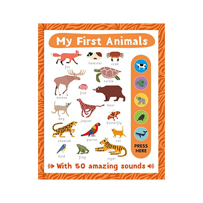 My First Animals - Early Learning Sound Book