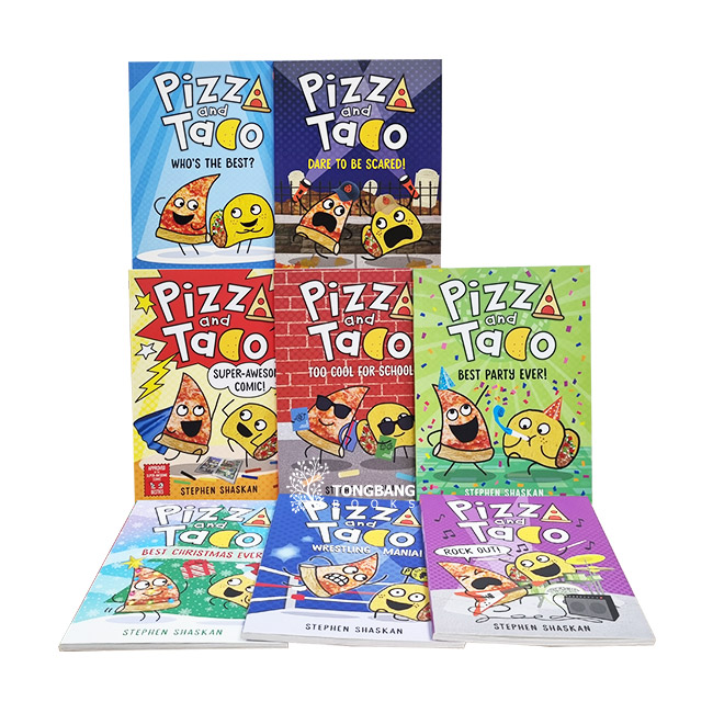 Pizza and Taco 8 Books Set 