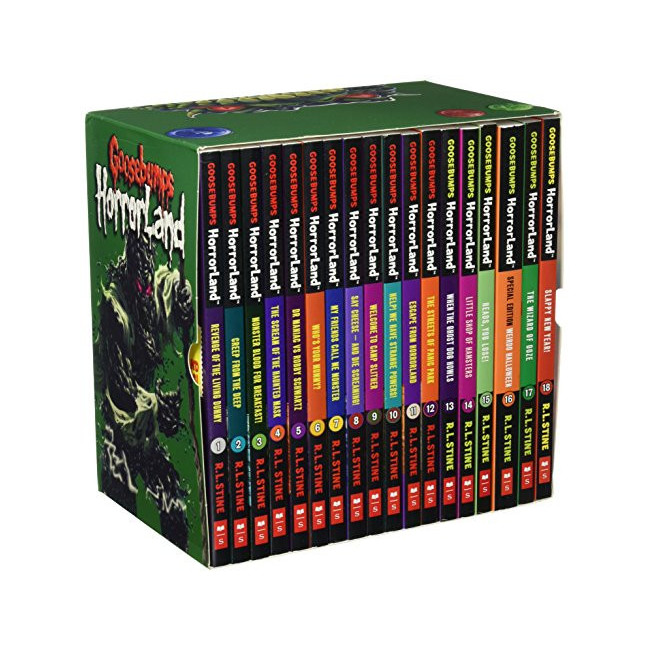 Goosebumps Horrorland Series 18 Books Set Collection