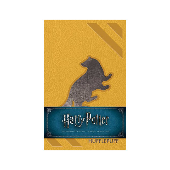 ظ : Harry Potter Hufflepuff Hardcover Ruled Journal. Redesign