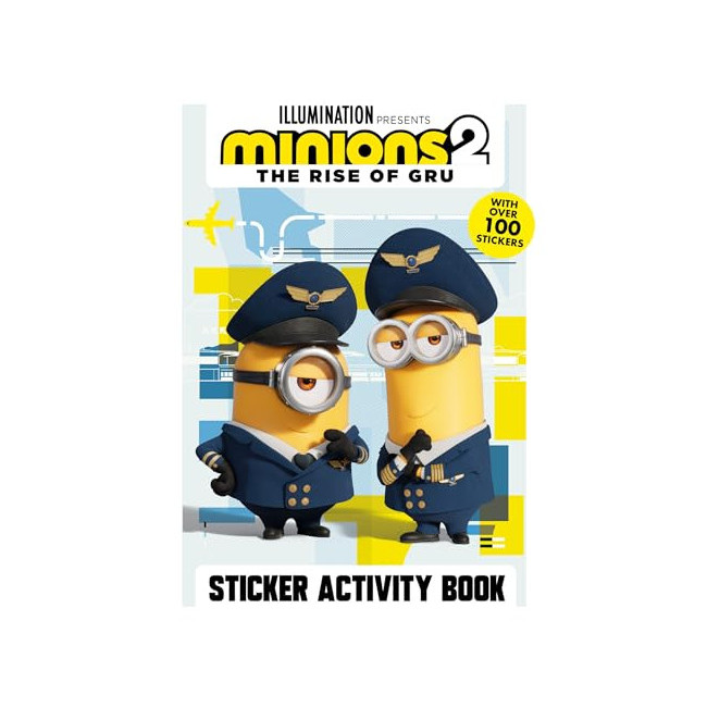 Minions 2: The Rise of Gru Official Sticker Activity Book