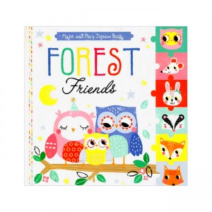 Forest Friends - Children's Make & Play Jigsaw Book