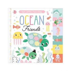 Ocean Friends - Children's Make & Play Jigsaw Book