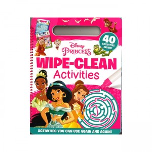 Disney Princess Wipe Clean Activities