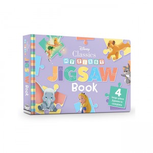 Disney Classics: My First Jigsaw Book - 4 Large-Piece Jigsaws to Complete!