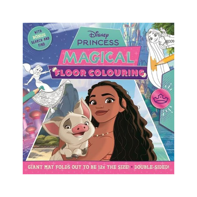 Disney Princess: Magical Floor Colouring