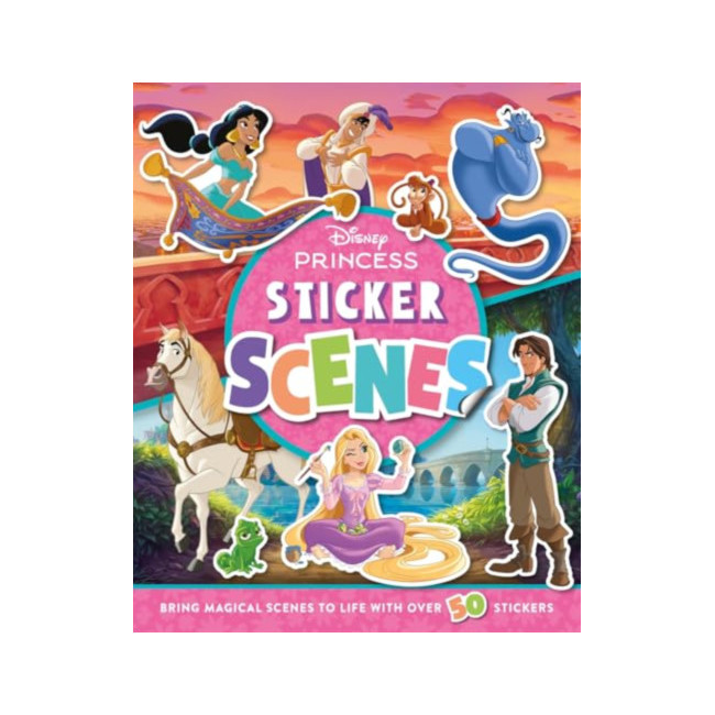 Disney Princess: Sticker Scenes - With Over 50 Stickers!