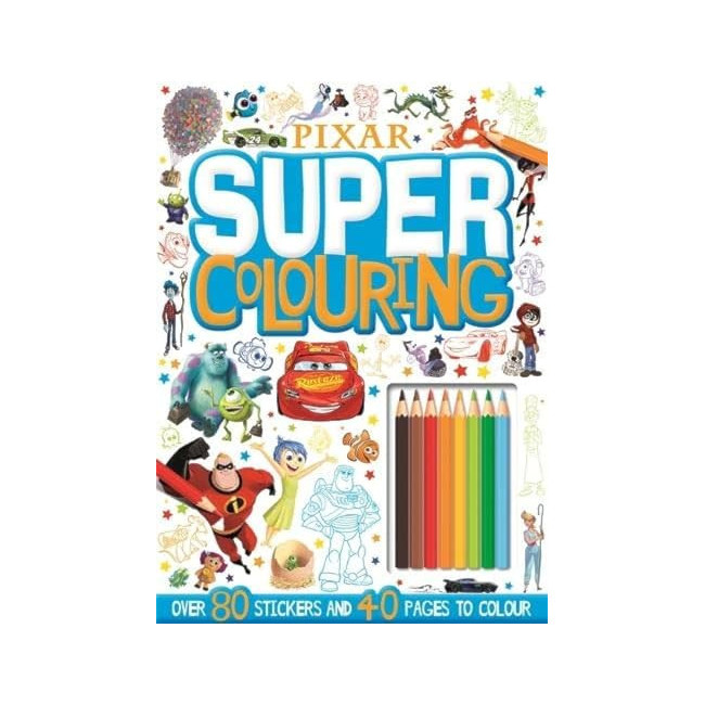 Disney Pixar Mixed: Super Colouring