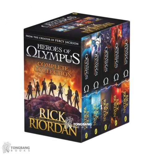 Heroes Of Olympus 5 Books Complete Collection
