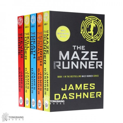 Maze Runner Series 5 Books Collection Set Pack