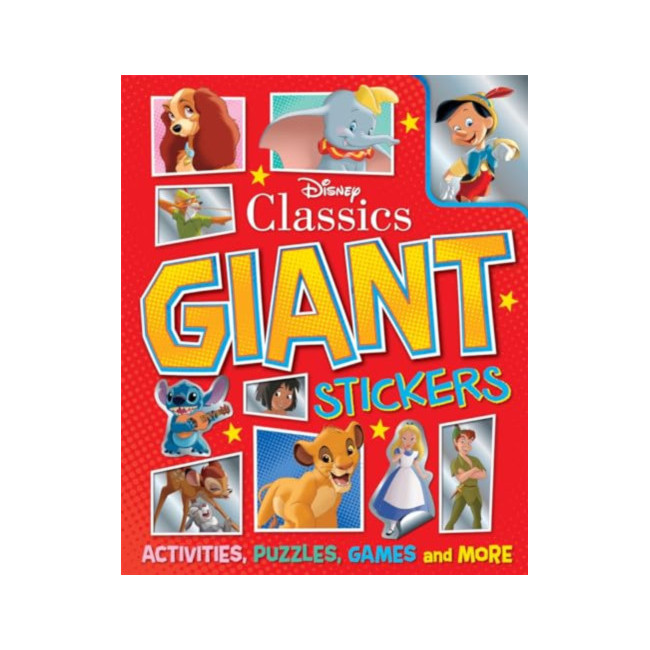 Disney Classics: Giant Stickers - Activities, Puzzles, Games and More