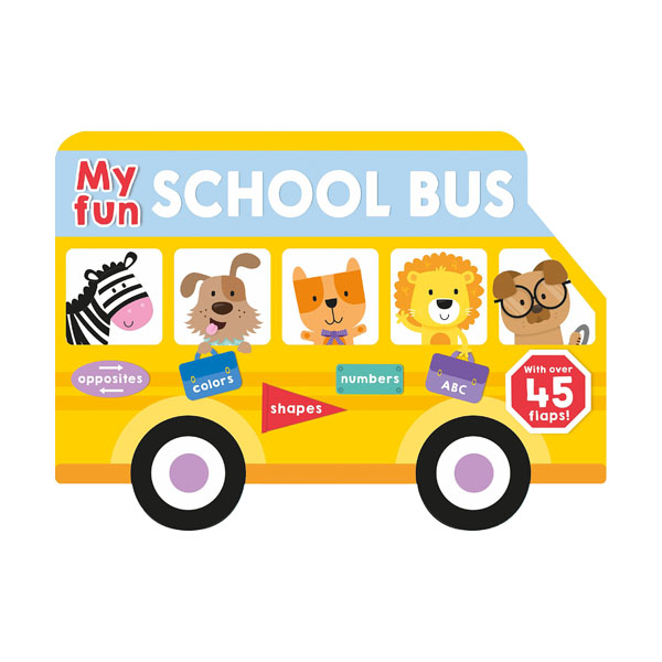    Lift-the-Flap Tab: My Fun School Bus