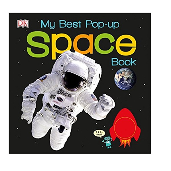 My Best Pop-Up Space Book (Board book)