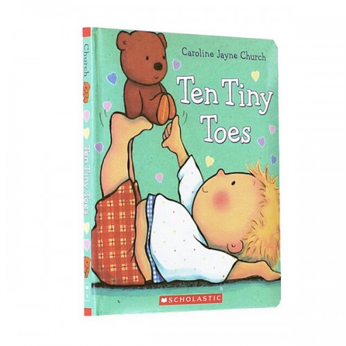 Ten Tiny Toes (Padded Board Book)