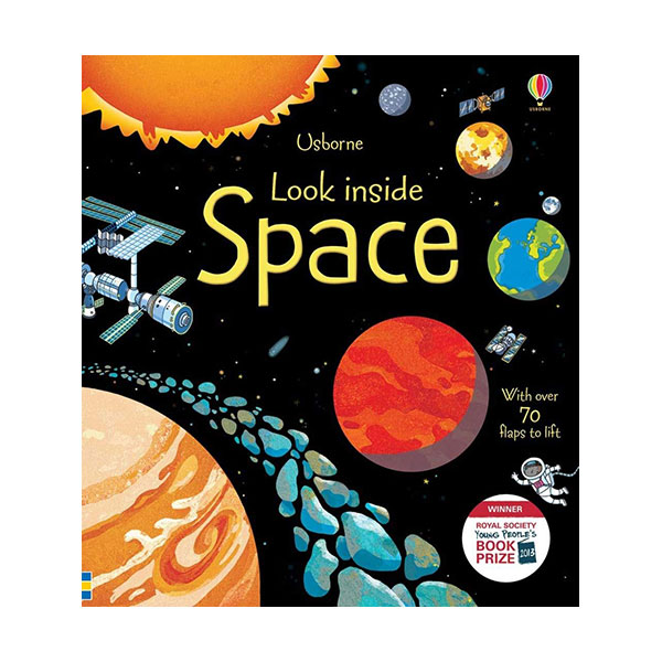 Look Inside : Space (Board book, )