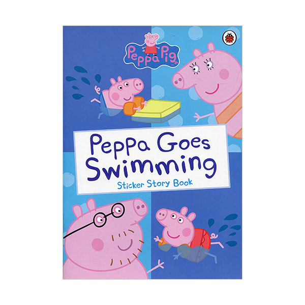 Peppa Pig : Peppa Goes Swimming Sticker Book 